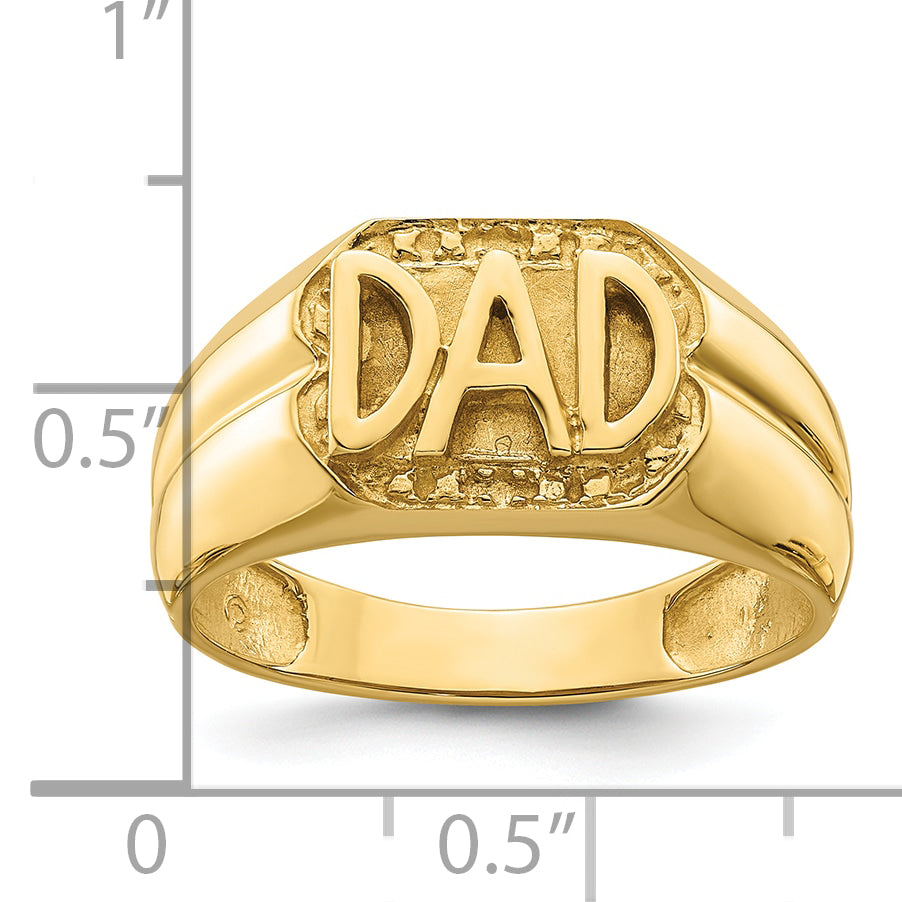 10K Yellow Gold Gents Ring Mounting