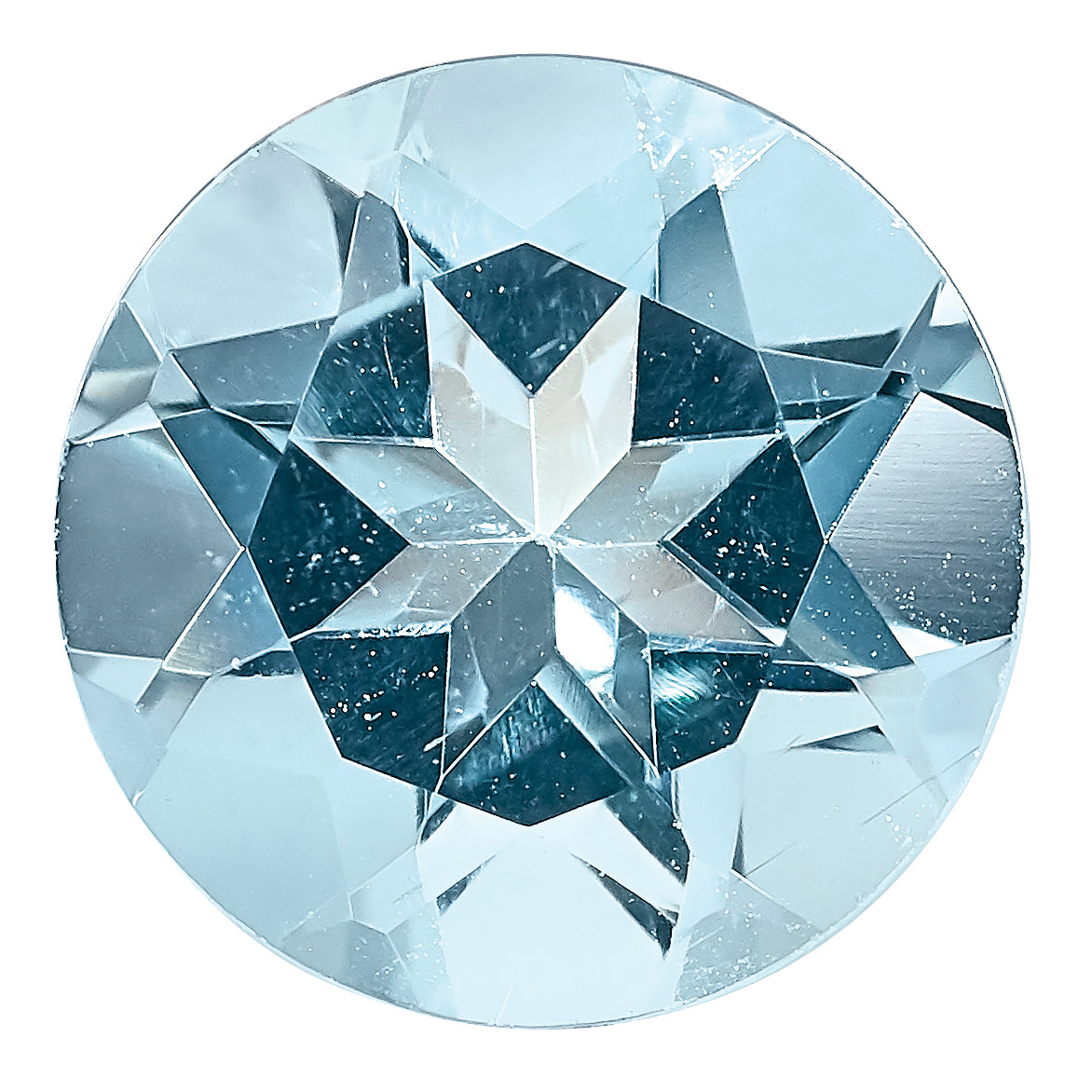 Gemstone Aquamarine Aaa Quality 4mm Round