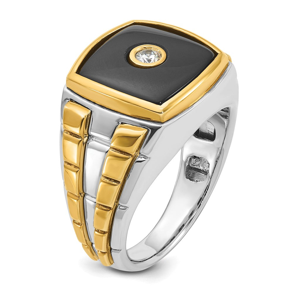 10K Two-Tone Two-Tone Fancy Ring Mounting