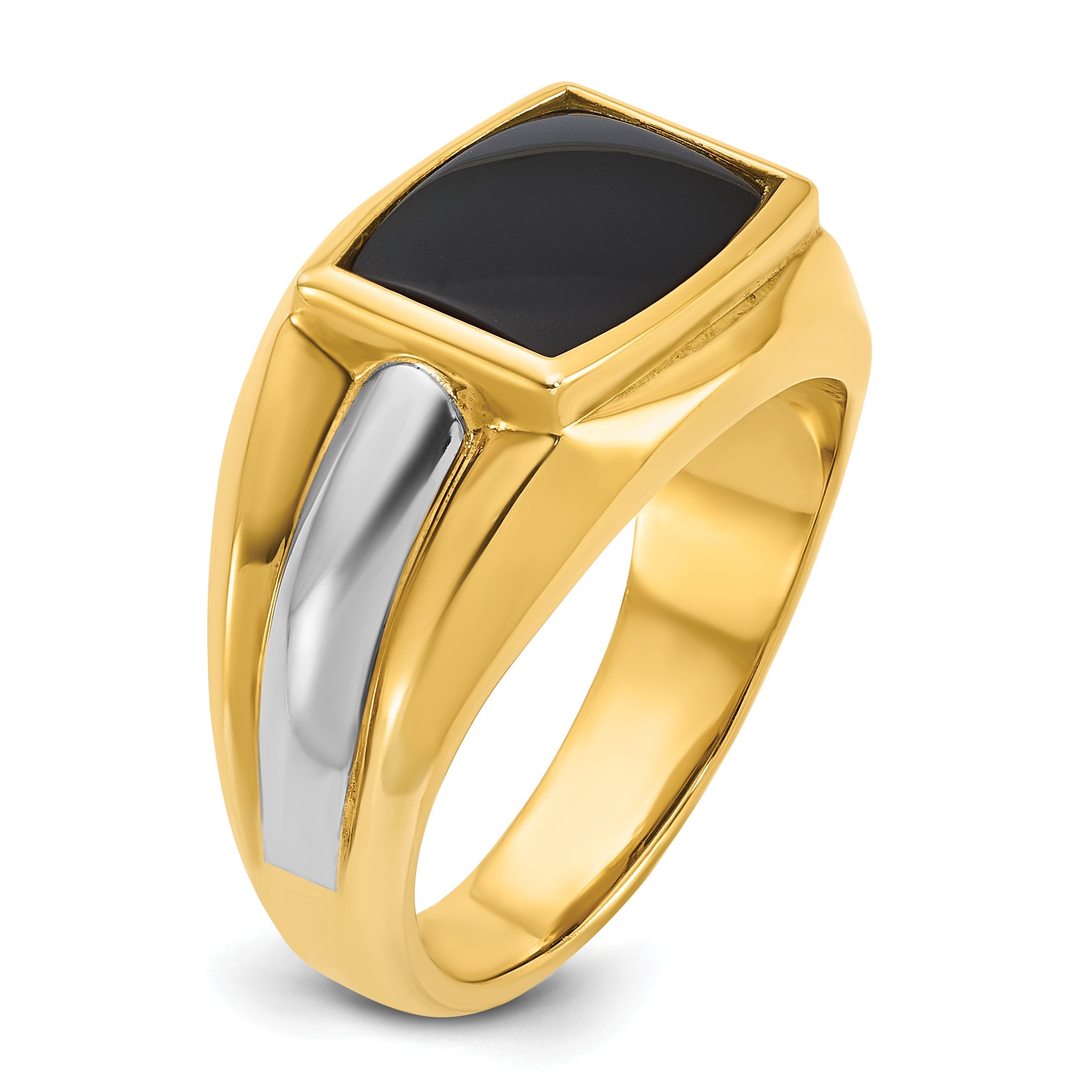 10K Two-Tone Two-Tone Fancy Ring Mounting