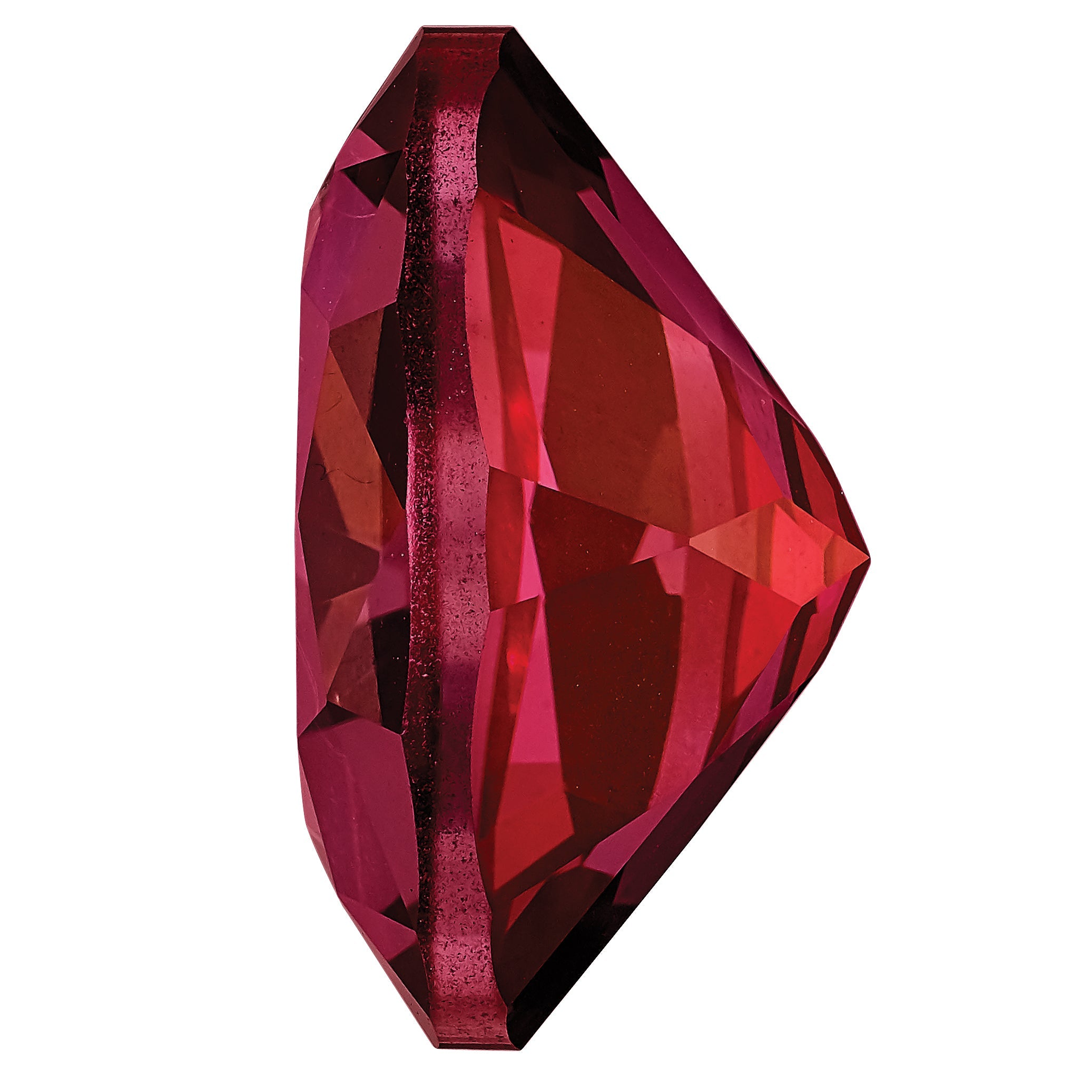 Gemstone Blazing Red Passion Topaz 12X10mm Oval