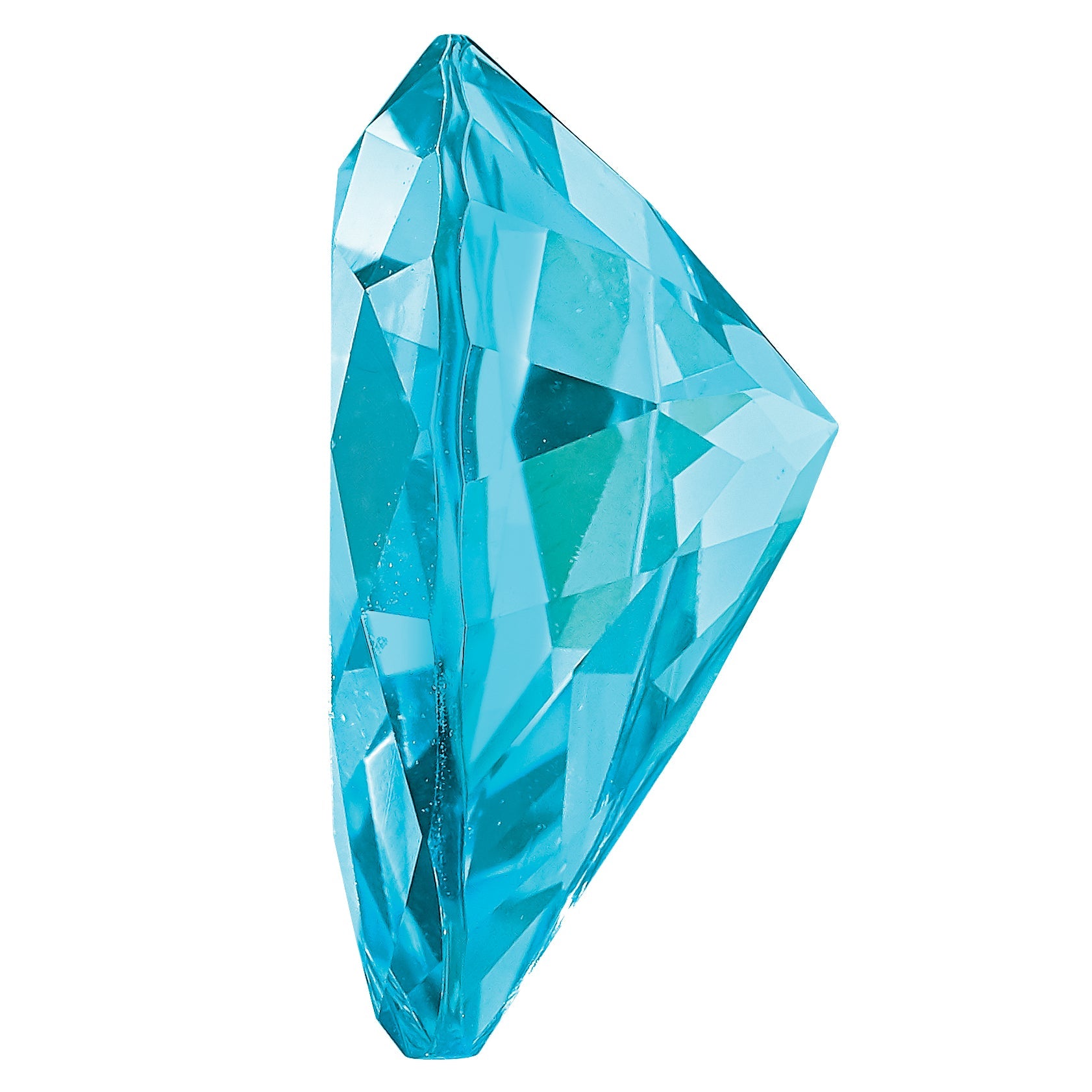 Gemstone Paraiba Passion Topaz 10X7mm Pear