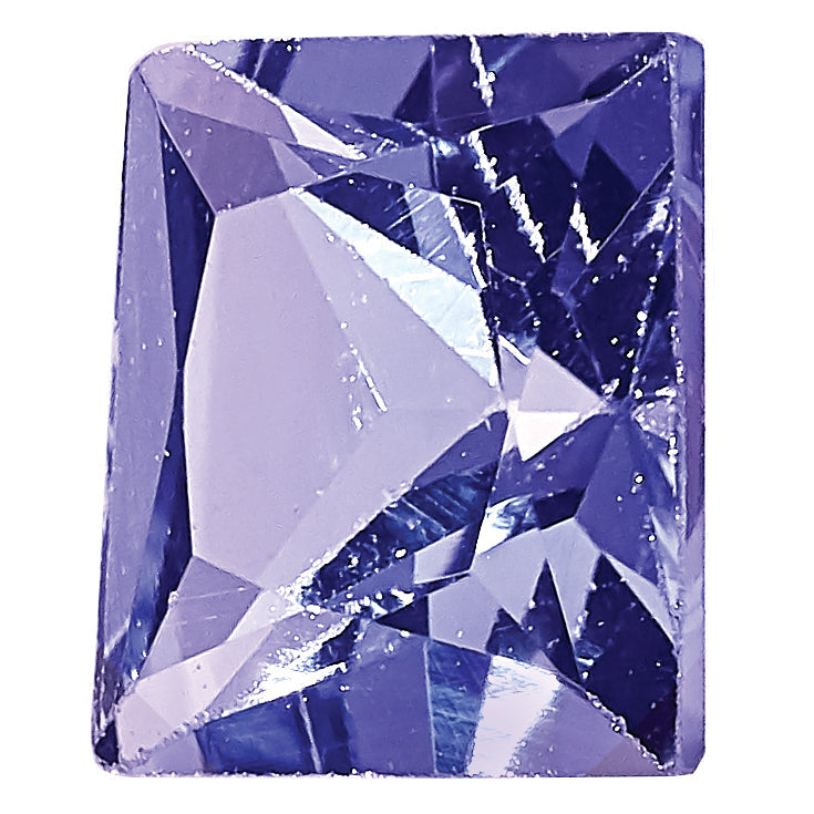 Gemstone Tanzanite A Quality 5mm Princess