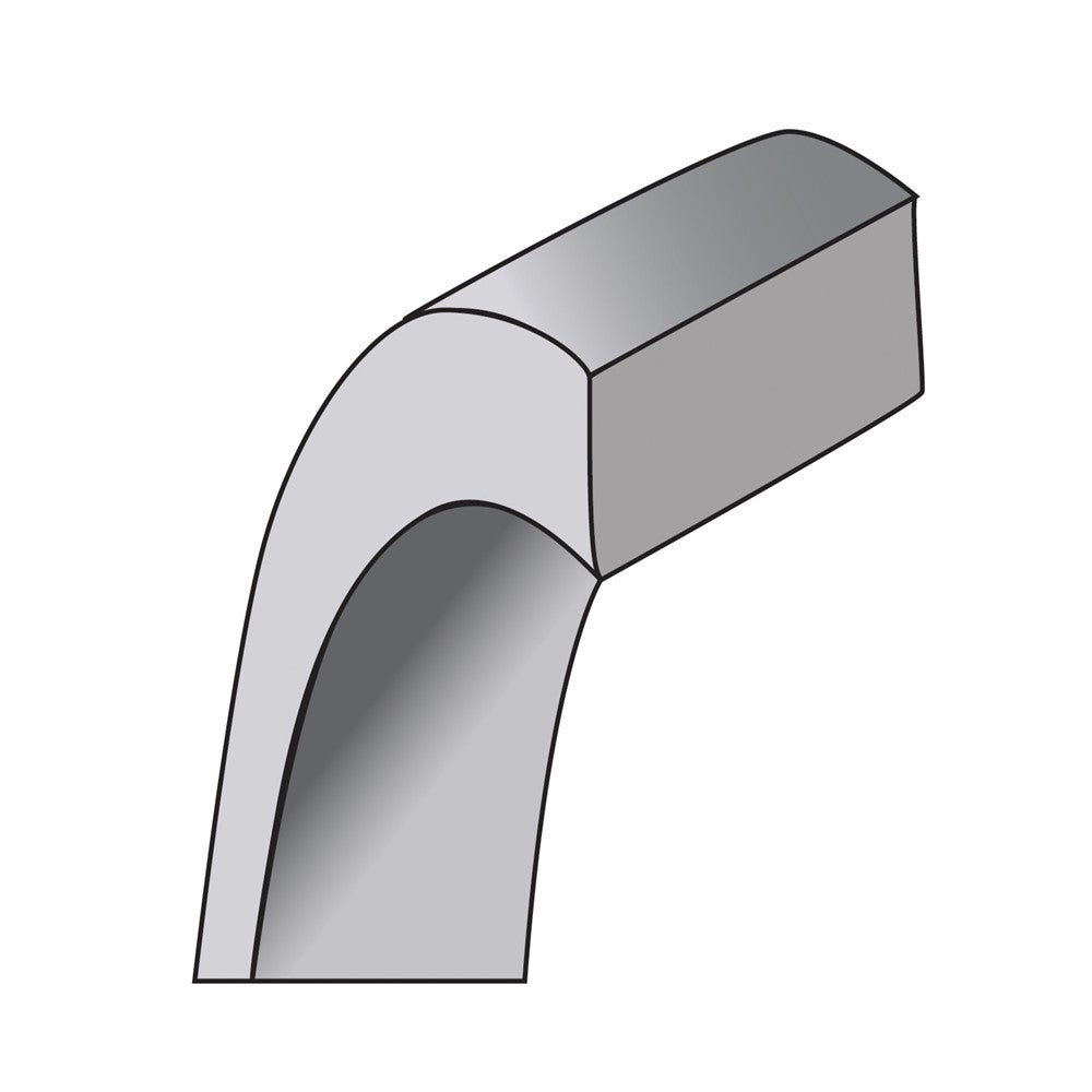 10K White Gold 10Kw 4.5mm Lightweight Flat Band Size 6.5