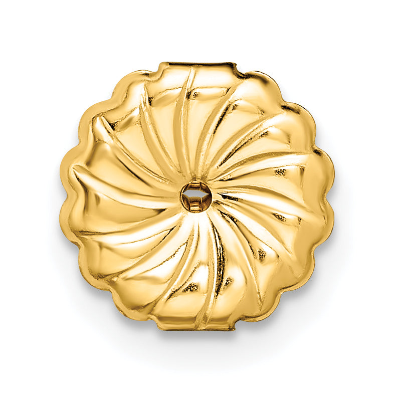 14K Yellow Gold 5 Ctw Certified Lab Grown Diamond Vs+ F+ Emerald 4 Prong Heavy Wt. Stud Earrings