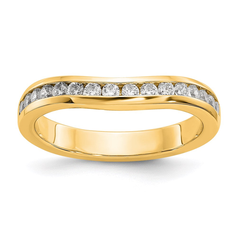 14k yellow gold real diamond wedding band rm2677b 014 yaa