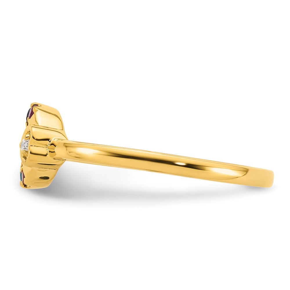 0.50 CT. T.W. Pear-Shaped Natural Diamond Double Frame Leaf-Sides Antique Vintage-Style Engagement Ring in Solid 10K White Gold