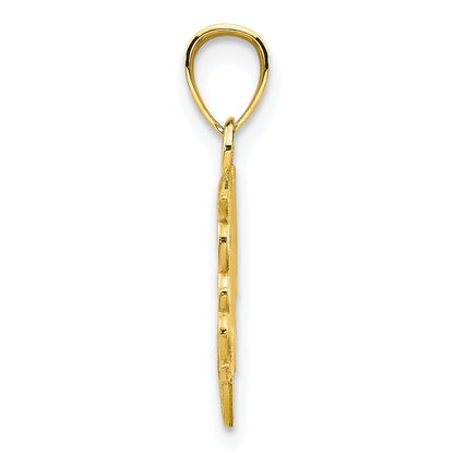 10k Yellow Gold Dolphin Charm