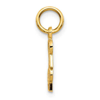 10k Yellow Gold #1 DAD Charm