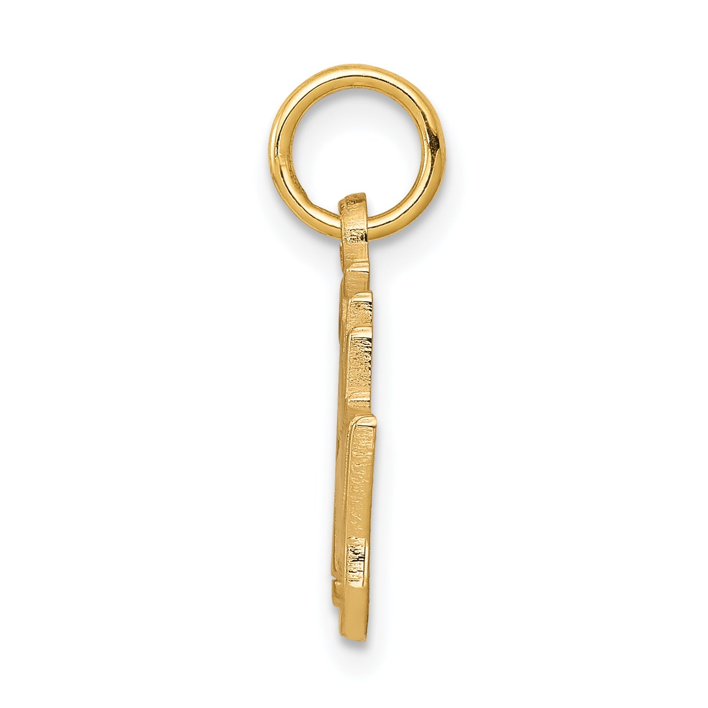 10k Yellow Gold 25th ANNIVERSARY Charm