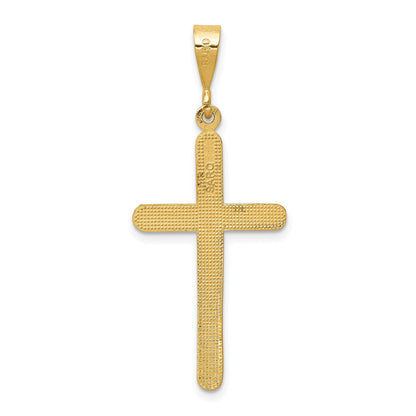 10K Yellow Gold Cross Pendant
