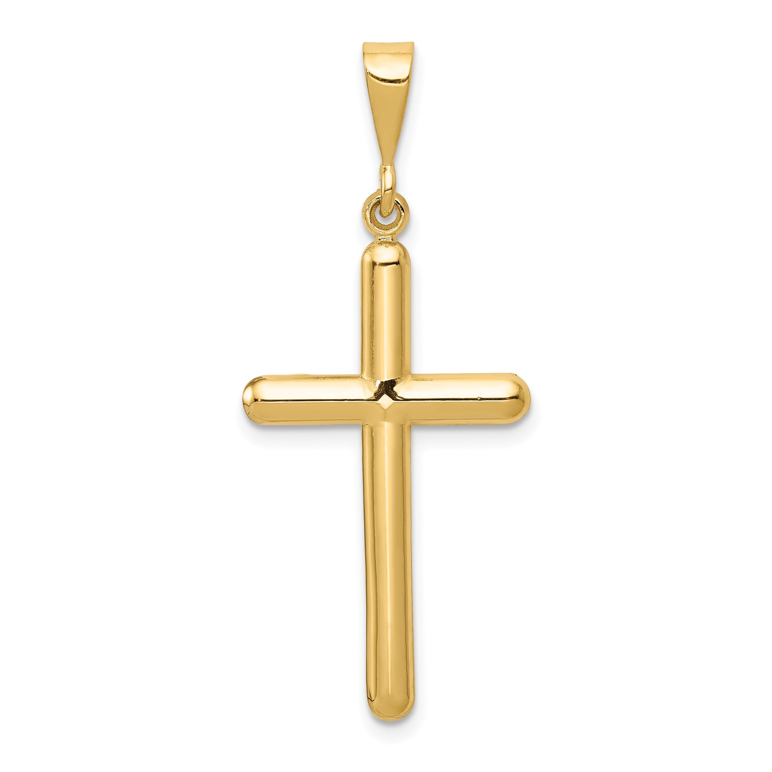 10K Yellow Gold Cross Pendant
