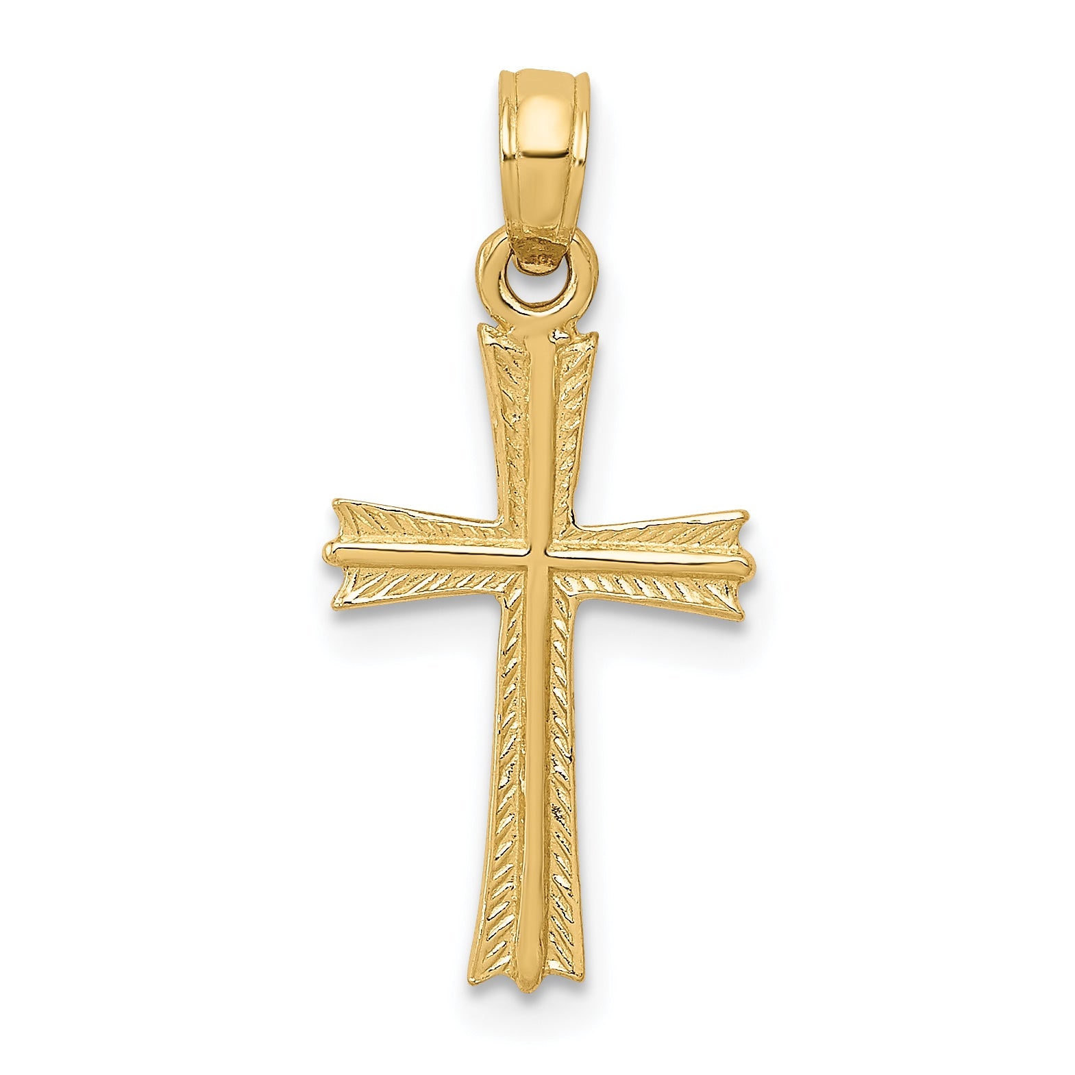10K Yellow Gold 10K Cross Pendant