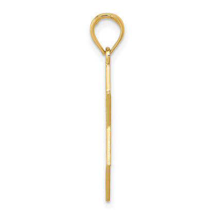 10K Yellow Gold 10K Star Of David W/Menorah Pendant