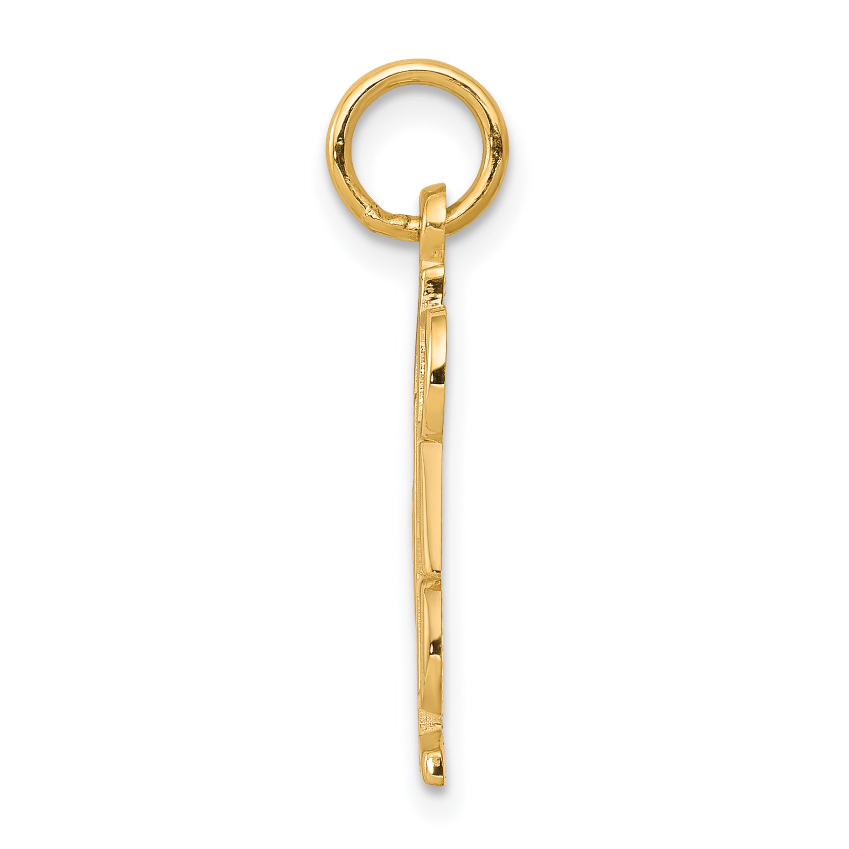 10k Yellow Gold #1 DAD Charm