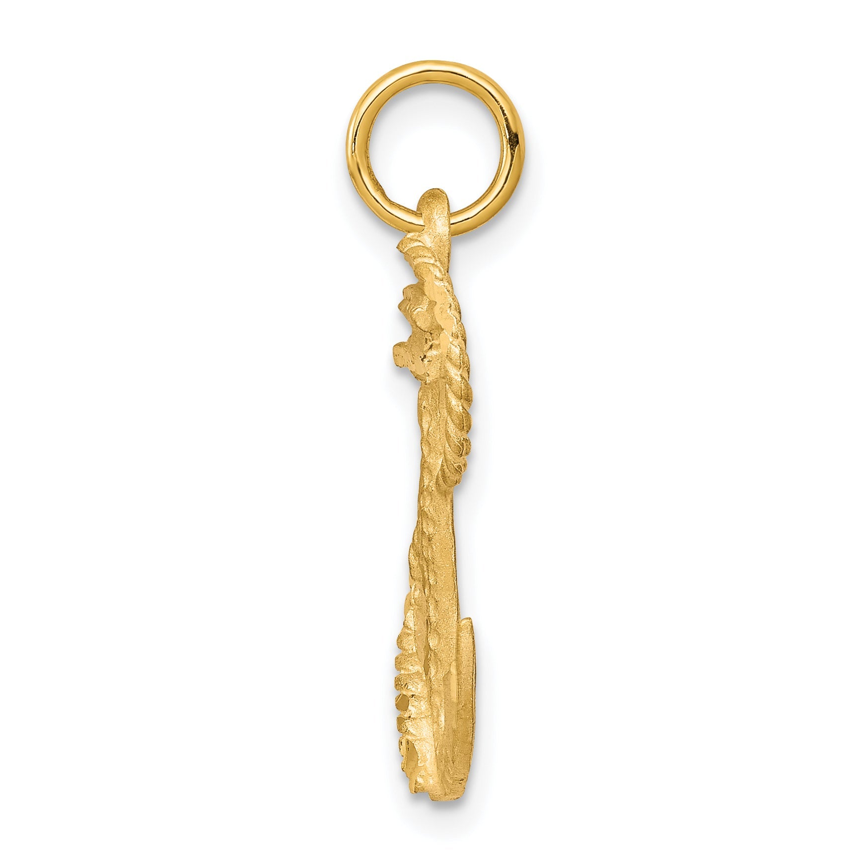 10k Yellow Gold Anchor Charm