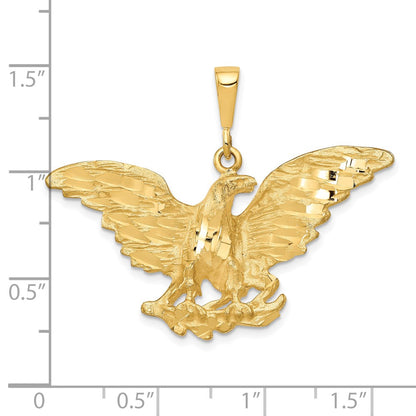 10k Yellow Gold Eagle Charm