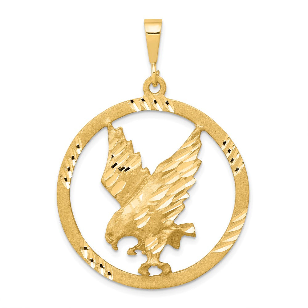 10k Yellow Gold Eagle Charm