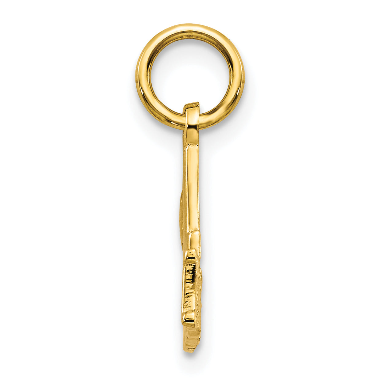 10K Yellow Gold #1 Mom Charm