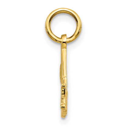 10K Yellow Gold #1 Mom Charm