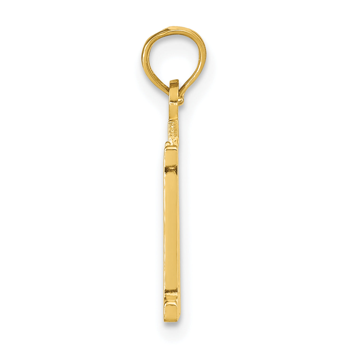 10K Yellow Gold 10K Number 11 Pendant