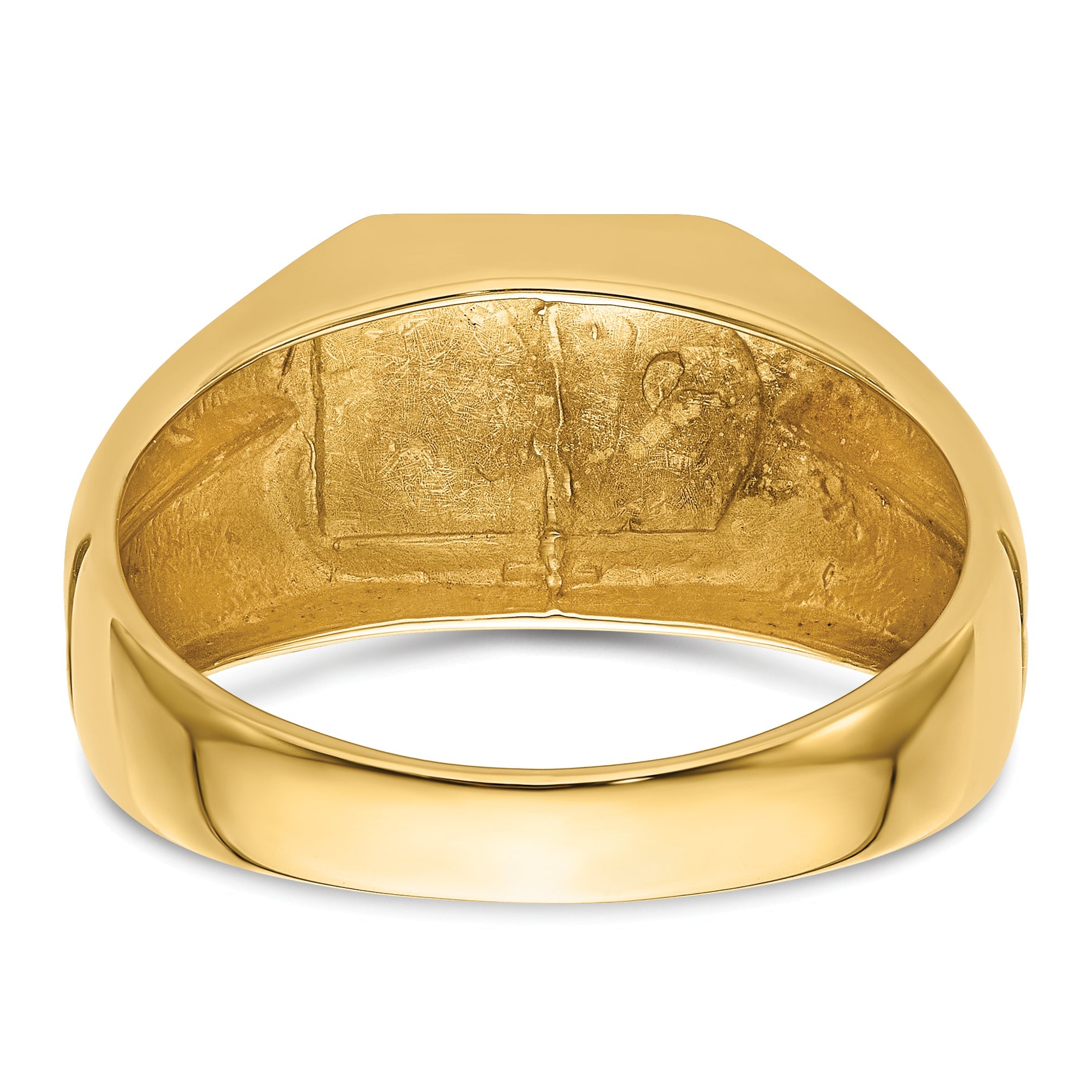 10K Yellow Gold Gents Ring Mounting