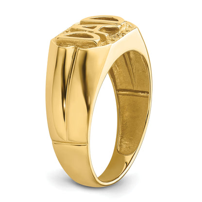 10K Yellow Gold Gents Ring Mounting