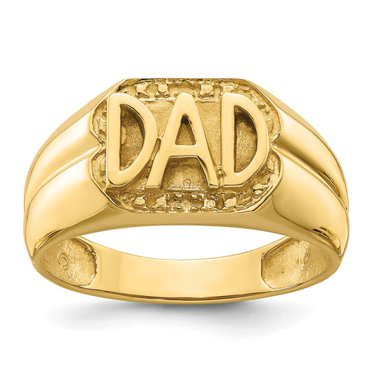 10K Yellow Gold Gents Ring Mounting