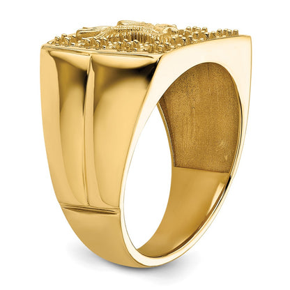 10K Yellow Gold Gents Ring Mounting