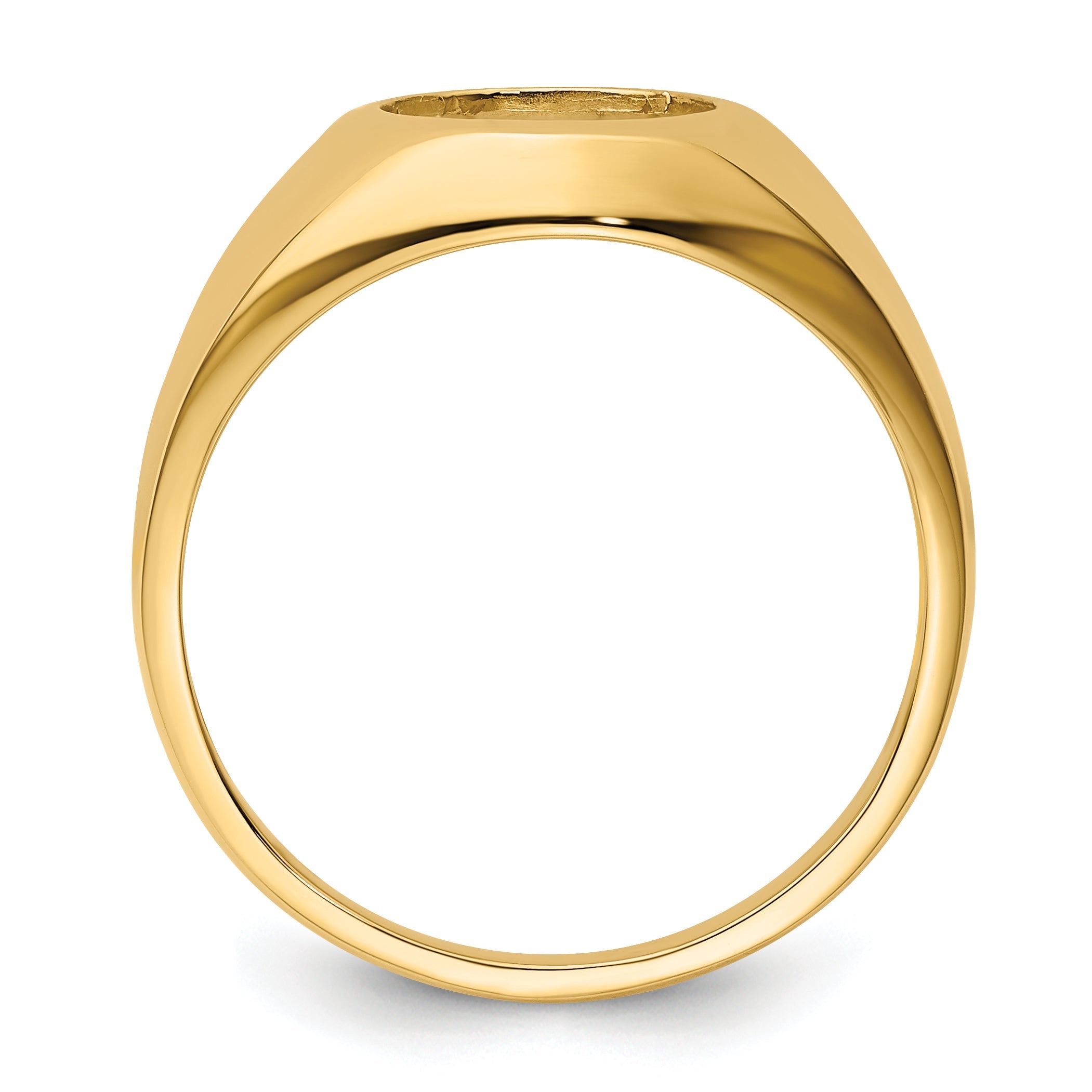 10K Yellow Gold Gents Ring Mounting