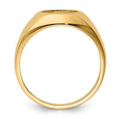10K Yellow Gold Gents Ring Mounting