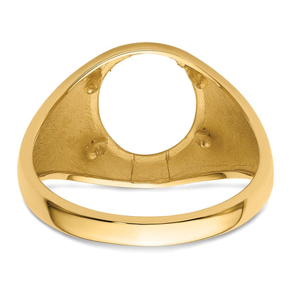 10K Yellow Gold Gents Ring Mounting