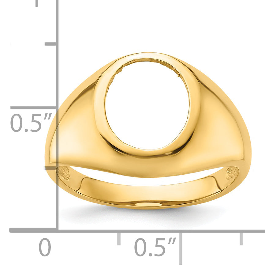 10K Yellow Gold Gents Ring Mounting