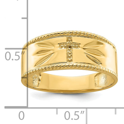 10K Yellow Gold Gents Ring Mounting