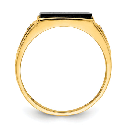 10K Yellow Gold 10K Men'S Ring Mounting