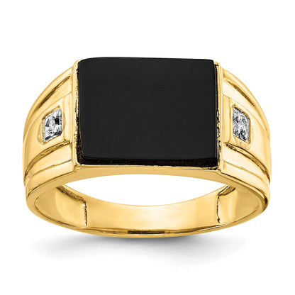 10K Yellow Gold 10K Men'S Ring Mounting