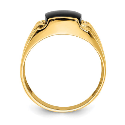 10K Yellow Gold 10K Men'S Ring Mounting