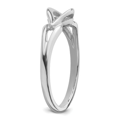 10K White Gold 10K Diamond Ring Mounting