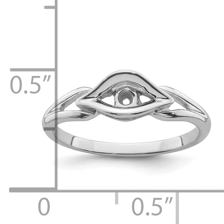 10K White Gold 10K Diamond Ring Mounting