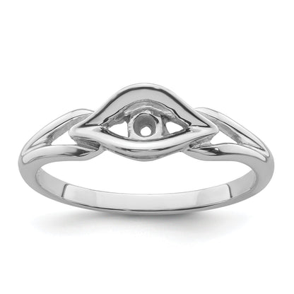 10K White Gold 10K Diamond Ring Mounting