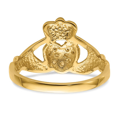 10K Yellow Gold 10K Claddagh Ring Mounting
