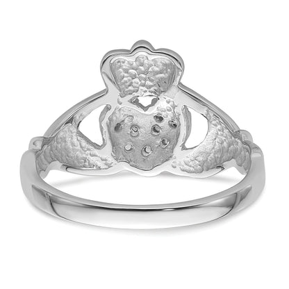 10K White Gold 10K Claddagh Ring Mounting