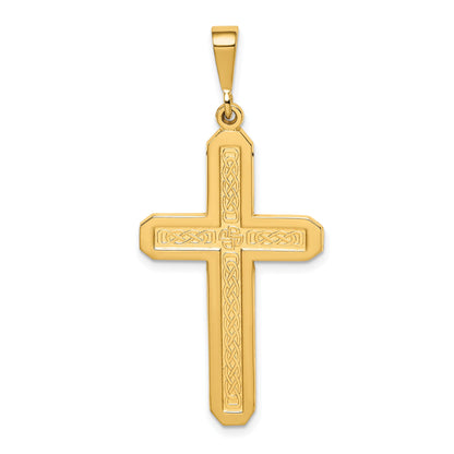 10K Yellow Gold Cross Pendant