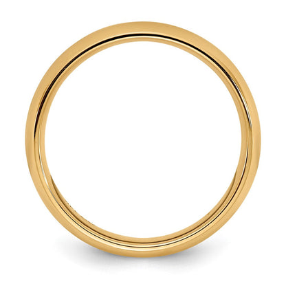 10k Yellow Gold 3mm Standard Weight Comfort Fit Wedding Band Ring