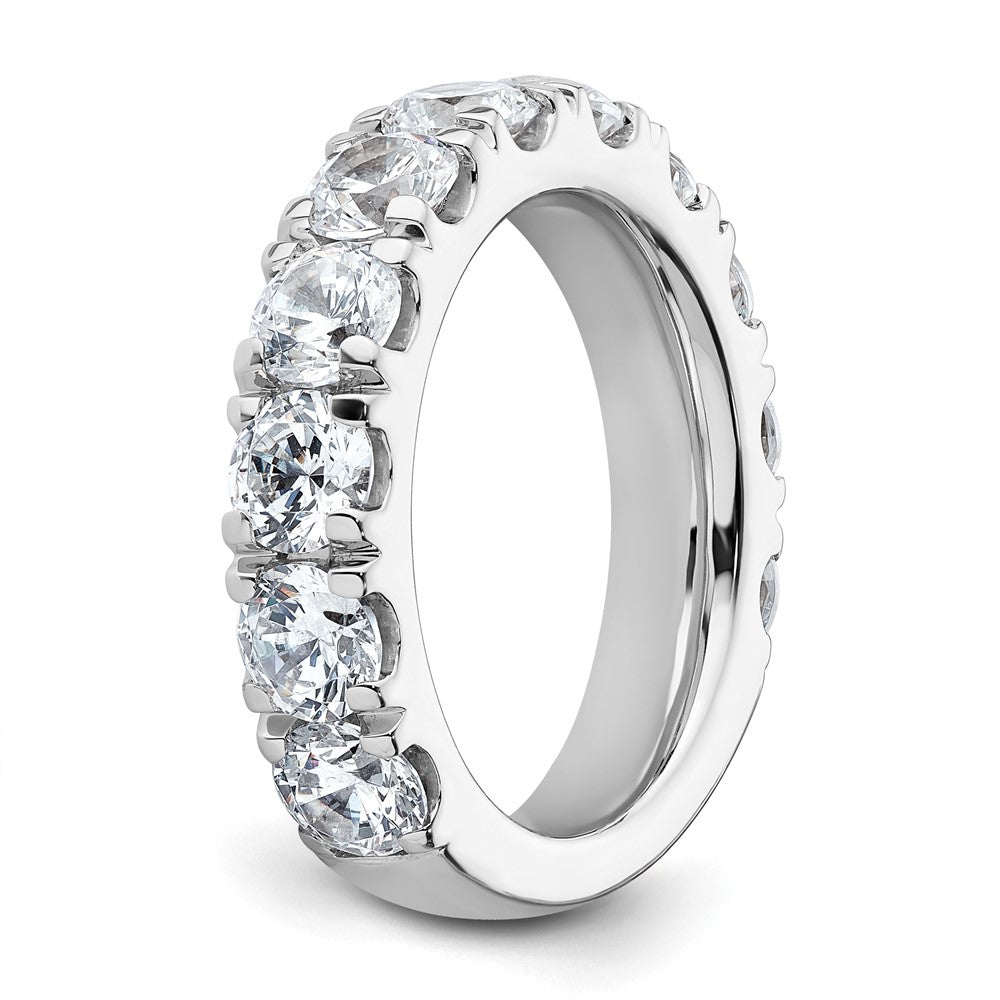 14K White Gold 4 carat Certified Lab Grown Diamond VS+ F+ Complete Wedding Band Ring