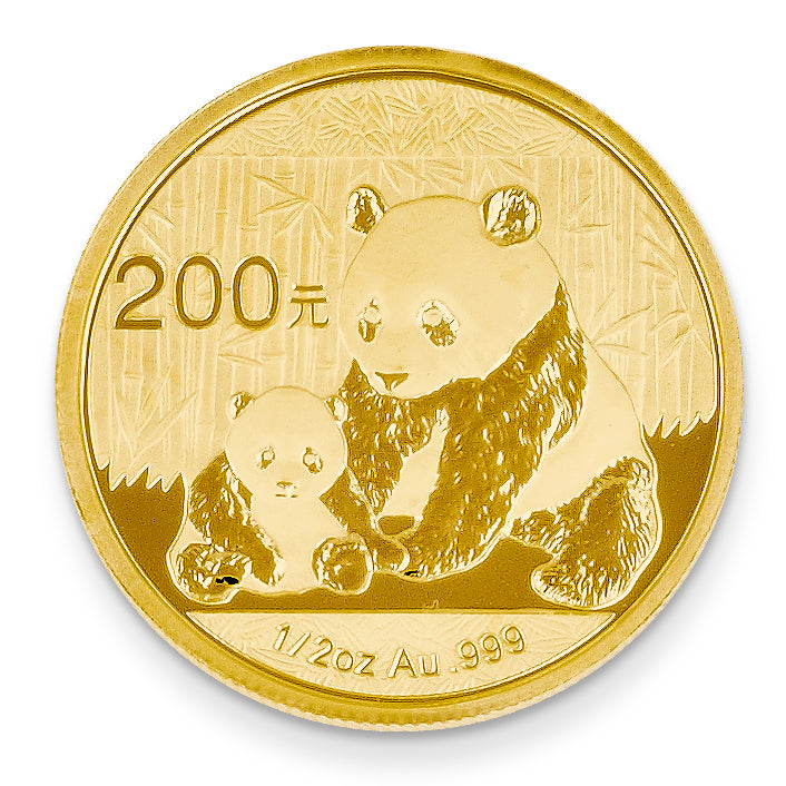 24k Yellow Gold 200 YUAN Panda Coin