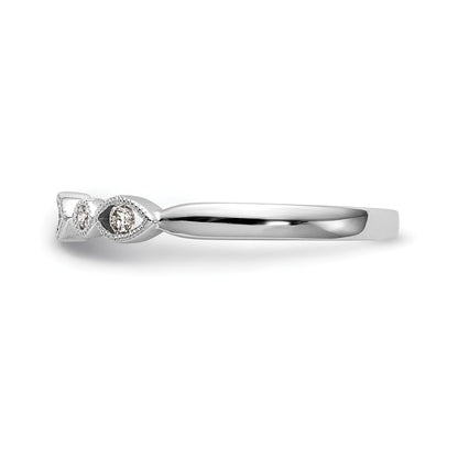 Platinum Diamond Wedding Band Ring