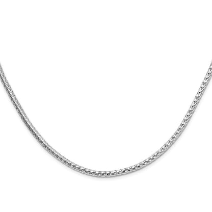 Sterling Silver 3.8mm Diamond-cut Round Franco 30 Inch Chain