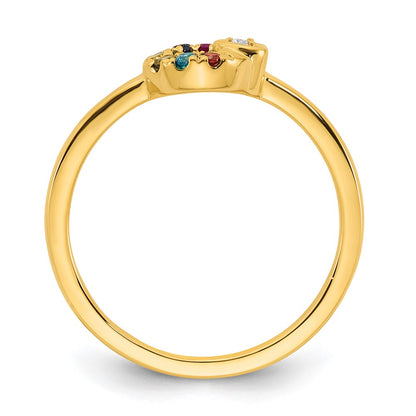 0.50 CT. T.W. Pear-Shaped Natural Diamond Double Frame Leaf-Sides Antique Vintage-Style Engagement Ring in Solid 10K White Gold