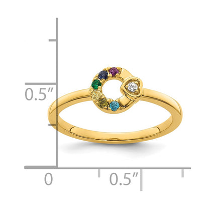 0.38 CT. T.W. Composite Marquise Natural Diamond V" Bridal Engagement Ring Set in Solid 10K Rose Gold"